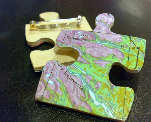 Pusselbroschen Kebne